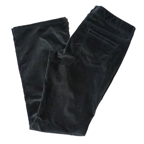 The Limited Drew Pants Womens Size 10 Gray Velour Boot Cut Stretch - Picture 1 of 11